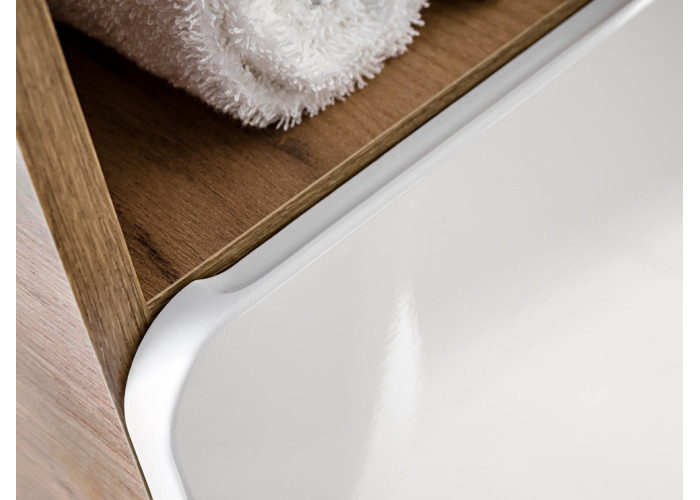 ARUBA white 800, vysoká skrinka do kúpelne 