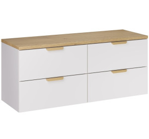 ASTER white 82-120-W1-DCR skrinka pod umývadlo 120 cm