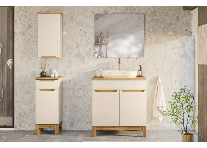 BALI cashmere 81-35-1D1S úzka skrinka do kúpelne 