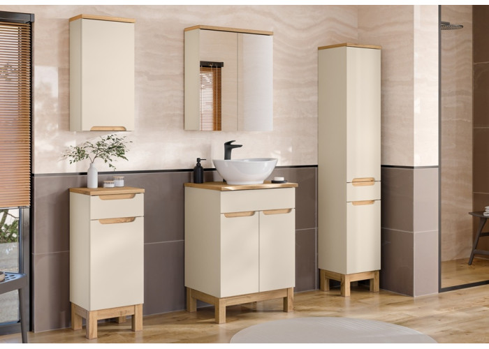 BALI cashmere 81-35-1D1S úzka skrinka do kúpelne 