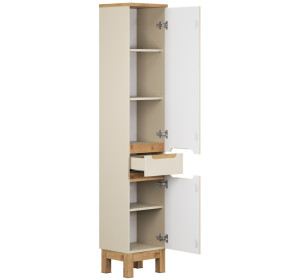 BALI cashmere 80-35-2D1S policová skrinka do kúpelne BALI cashmere 80-35-2D1S policová skrinka do kúpelne