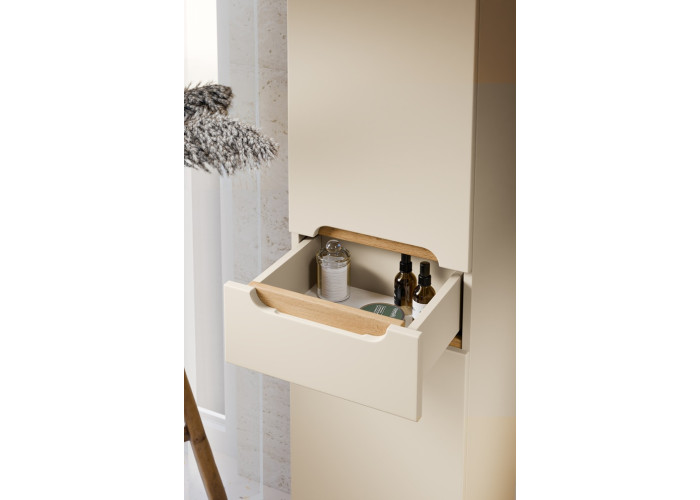 BALI cashmere 80-35-2D1S policová skrinka do kúpelne 