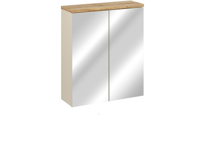 BALI cashmere 84-60, závesná skrinka so zrkadlom