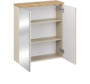 BALI cashmere 84-60, závesná skrinka so zrkadlom BALI cashmere 84-60, závesná skrinka so zrkadlom