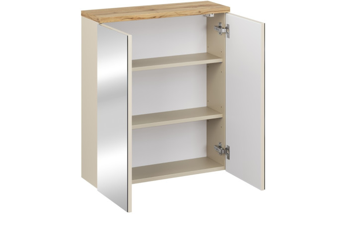 BALI cashmere 84-60, závesná skrinka so zrkadlom