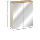BALI cashmere 84-60, závesná skrinka so zrkadlom