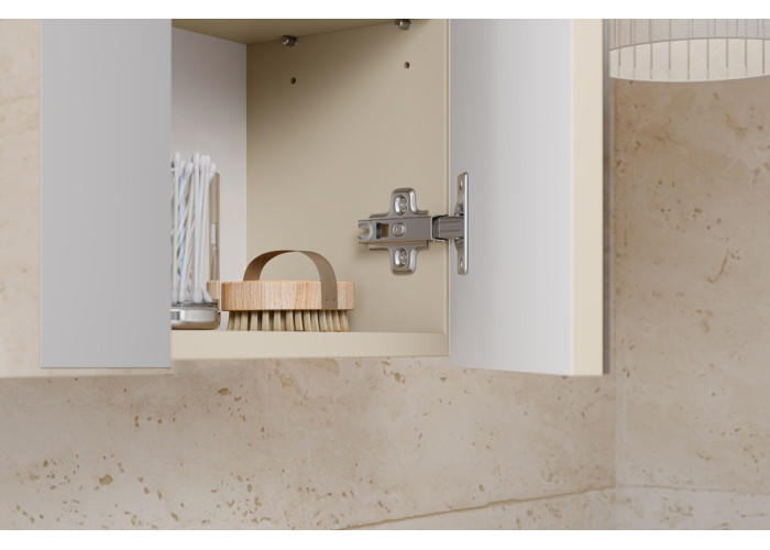 BALI cashmere 84-80, závesná skrinka so zrkadlom