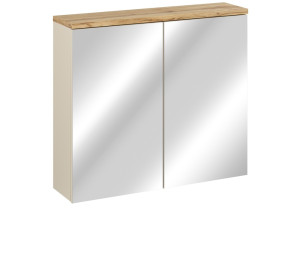 BALI cashmere 84-80, závesná skrinka so zrkadlom