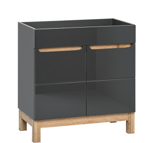 BALI grafit 820 skrinka pod umývadlo 60 cm