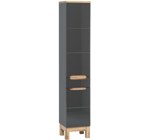 BALI grafit 800 policová skrinka do kúpelne 