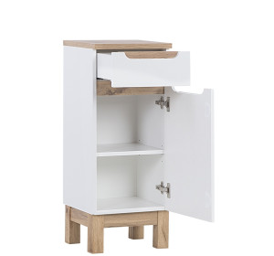 BALI white 810 úzka skrinka do kúpelne 