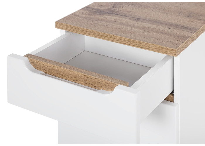 BALI white 810 úzka skrinka do kúpelne 