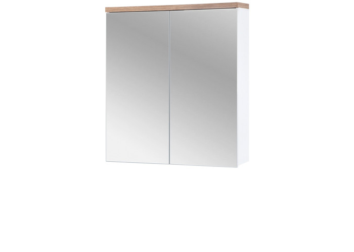 BALI white 840, závesná skrinka so zrkadlom