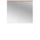 BALI white 841, závesná skrinka so zrkadlom 80 cm
