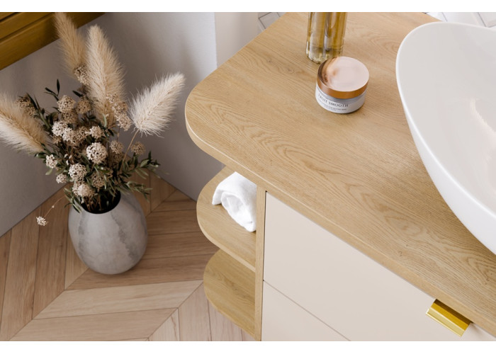 DALIA dub cremona 81-20-44-SM, koncový regál ku skrinke