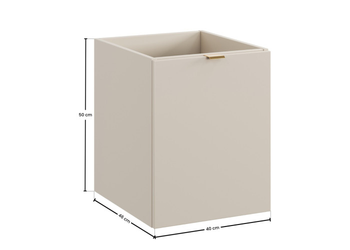 DALIA Cashmere 81-40-1DK skrinka s košom na prádlo 40  cm