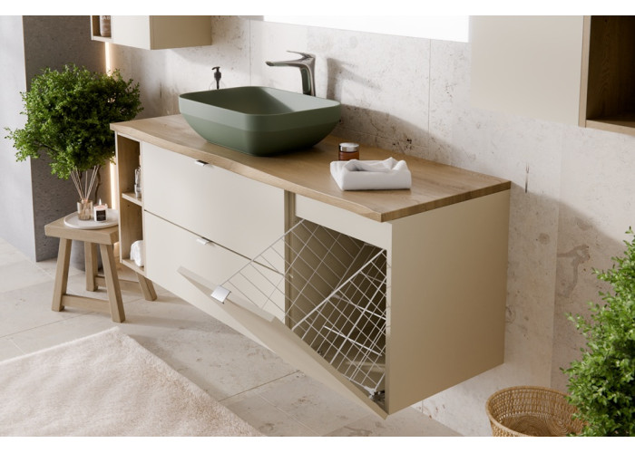 DALIA Cashmere 81-40-1DK skrinka s košom na prádlo 40  cm