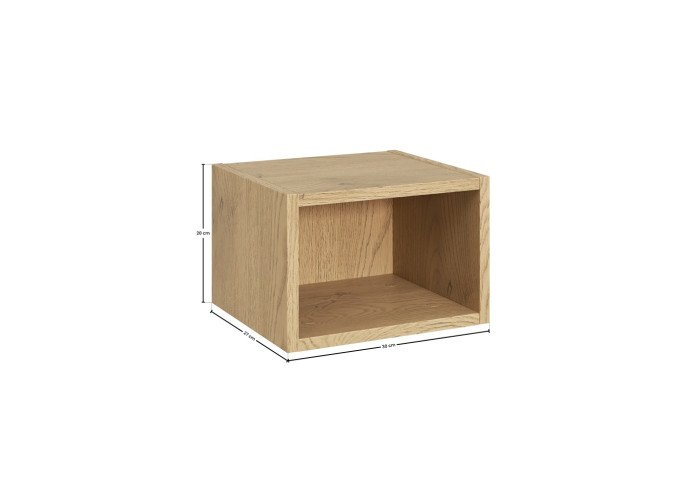 DALIA dub cremona 83-30-20, doplňujúci regál do kúpelne