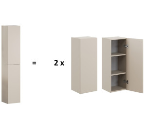 DALIA Cashmere 160-30-2D, závesná skrinka do kúpelne 