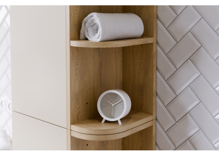 DALIA dub cremona 83-15-80-SM, závesný ukončovací horný regál