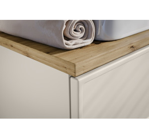 Doska pod umývadlo 140x46 cm dub artisan