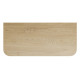 Doska pod umývadlo 100x46 cm dub cremona OVALIA