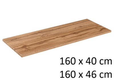 Dosky pod umývadlo 160 cm