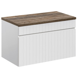 ICONIC white 82-80-D-1S-DV skrinka pod umývadlo 80 cm