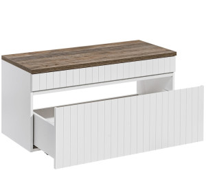 ICONIC white 82-100-D-1S-DV skrinka pod umývadlo 100 cm