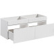 ICONIC white 82-120 skrinka pod umývadlo 120 cm