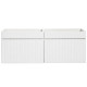 ICONIC white 82-120 skrinka pod umývadlo 120 cm