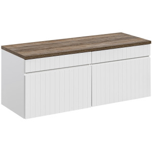 ICONIC white 82-120-DV skrinka pod umývadlo 120 cm