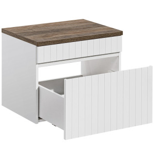ICONIC white 82-60-D-1S-DV skrinka pod umývadlo 60 cm