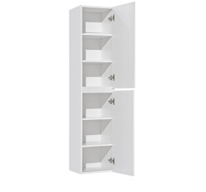 ICONIC White 80-01-D-2D vysoká skrinka do kúpelne 