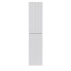 ICONIC White 80-01-D-2D vysoká skrinka do kúpelne 