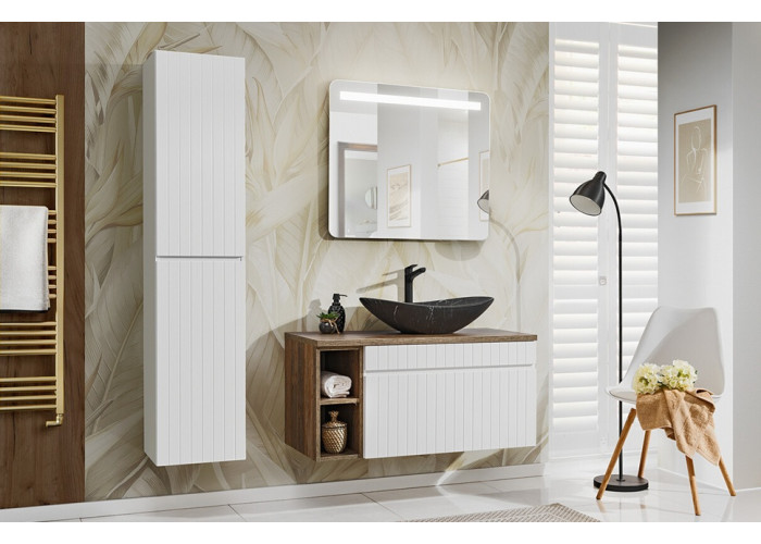 ICONIC white 82-140-DV skrinka pod umývadlo 140 cm