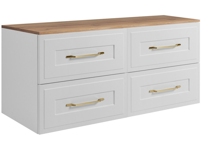 CLASSIC biely W120DC závesná skrinka pod umývadlo 120 cm CLASSIC biely W120DC závesná skrinka pod umývadlo 120 cm