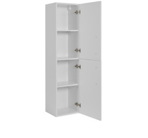 CLASSIC biely W35 vysoká skrinka do kúpeľne