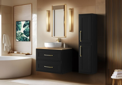 Kúpeľňový nábytok CLASSIC čierny