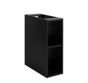 CLASSIC čierny B20 regál do kúpelne