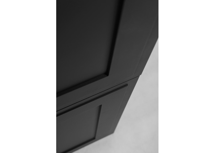 CLASSIC čierny B35 vysoká skrinka do kúpeľne