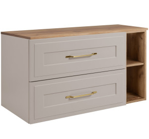 CLASSIC kašmír K100DC závesná skrinka pod umývadlo 100 cm