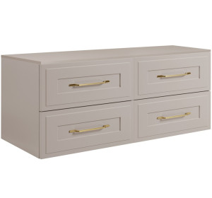 CLASSIC kašmír K160DK závesná skrinka pod umývadlo 160 cm