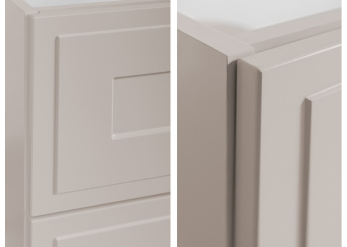 CLASSIC kašmír K140DC závesná skrinka pod umývadlo 140 cm