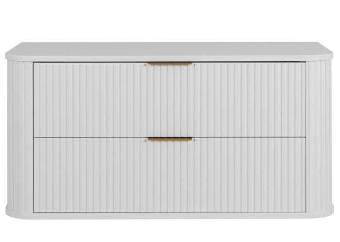 ELEGANCE biela W100 závesná skrinka pod umývadlo 100 cm s vrchnou doskou