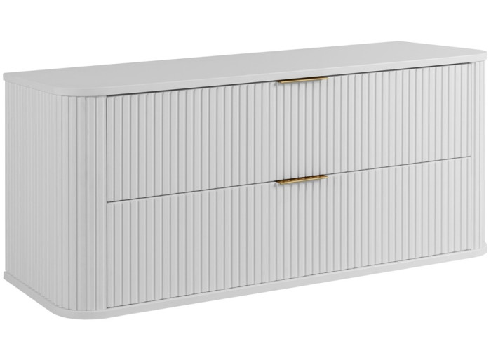 ELEGANCE biela W120 závesná skrinka pod umývadlo 120 cm s vrchnou doskou ELEGANCE biela W120 závesná skrinka pod umývadlo 120 cm s vrchnou doskou