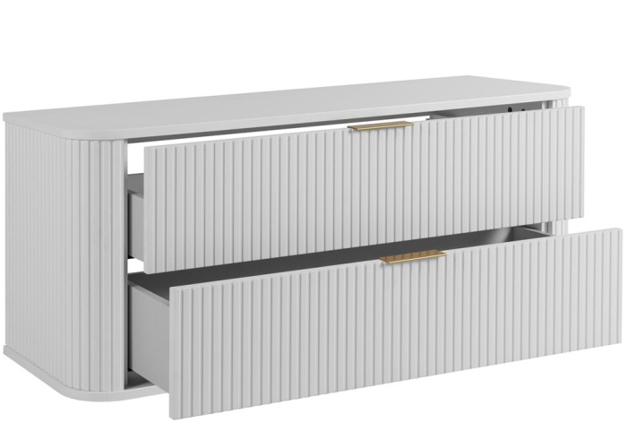 ELEGANCE biela W120 závesná skrinka pod umývadlo 120 cm s vrchnou doskou ELEGANCE biela W120 závesná skrinka pod umývadlo 120 cm s vrchnou doskou