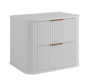 ELEGANCE biela W60 závesná skrinka pod umývadlo 60 cm s vrchnou doskou