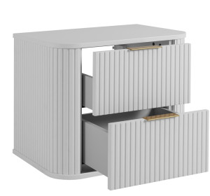 ELEGANCE biela W60 závesná skrinka pod umývadlo 60 cm s vrchnou doskou