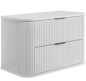 ELEGANCE biela W80 závesná skrinka pod umývadlo 80 cm s vrchnou doskou